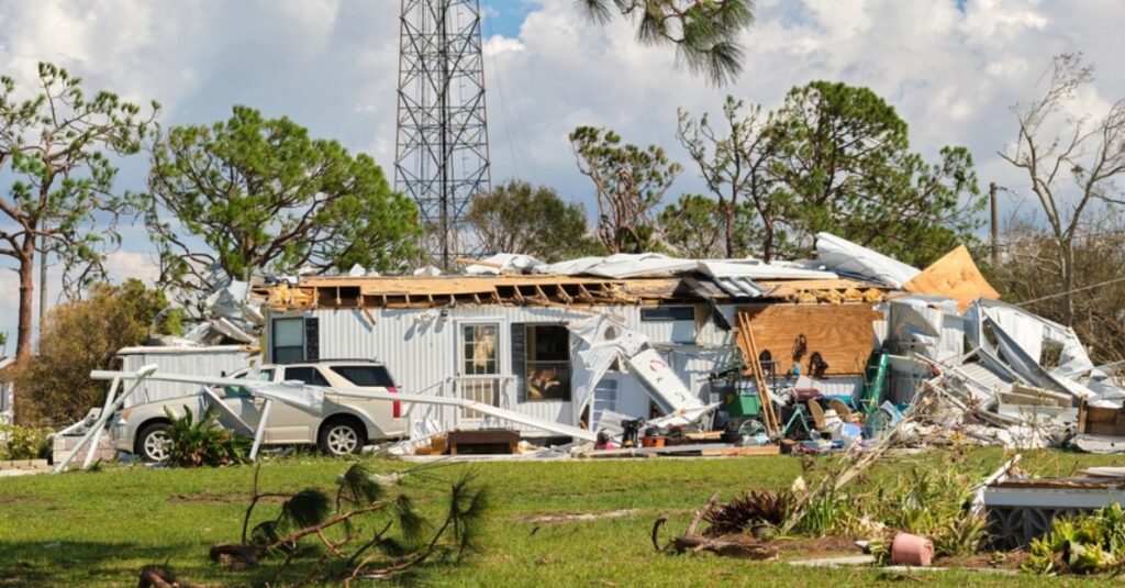 How to demolish a mobile home