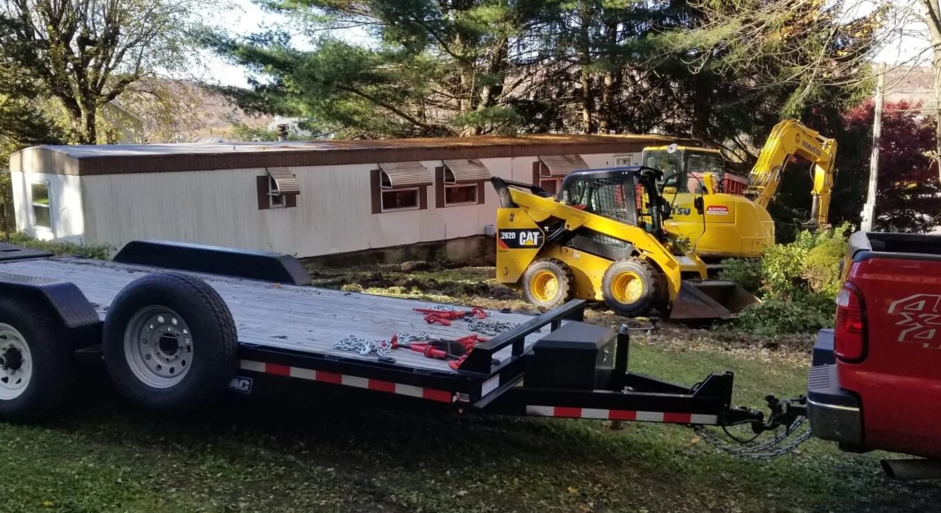 What Equipment is Used to Remove a Mobile Home?