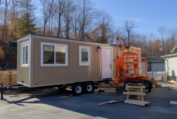 What happens to the land after a mobile home is removed