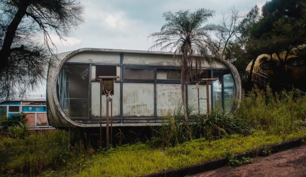 Can I remove a mobile home that's partially collapsed