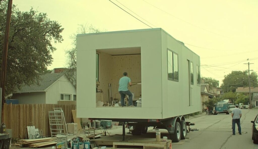 How does mobile home removal impact property value