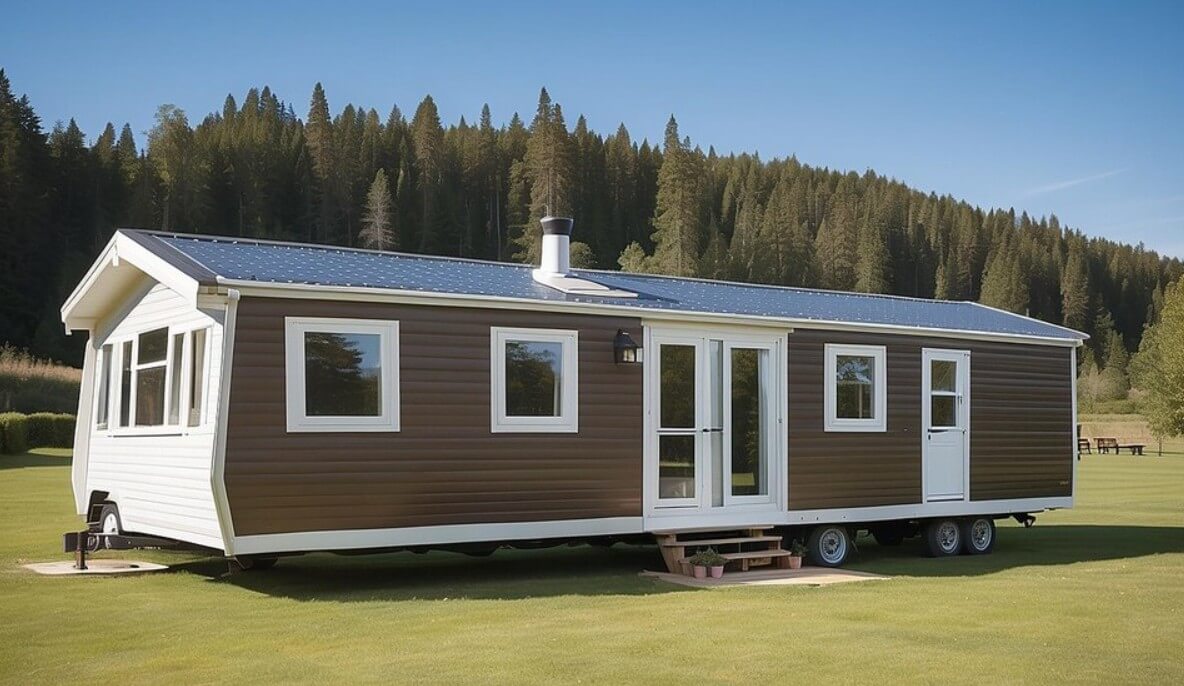 Triple Wide Mobile Home Removal and Land Clearing