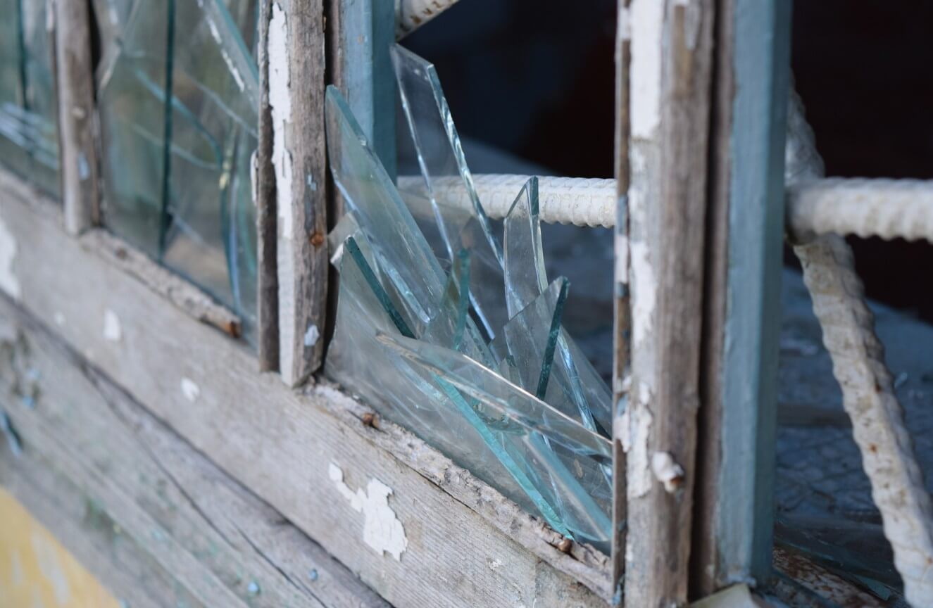 Mobile Home Window Seal Failure After Demolition