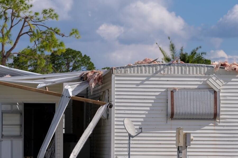 What happens to mobile homes that are removed