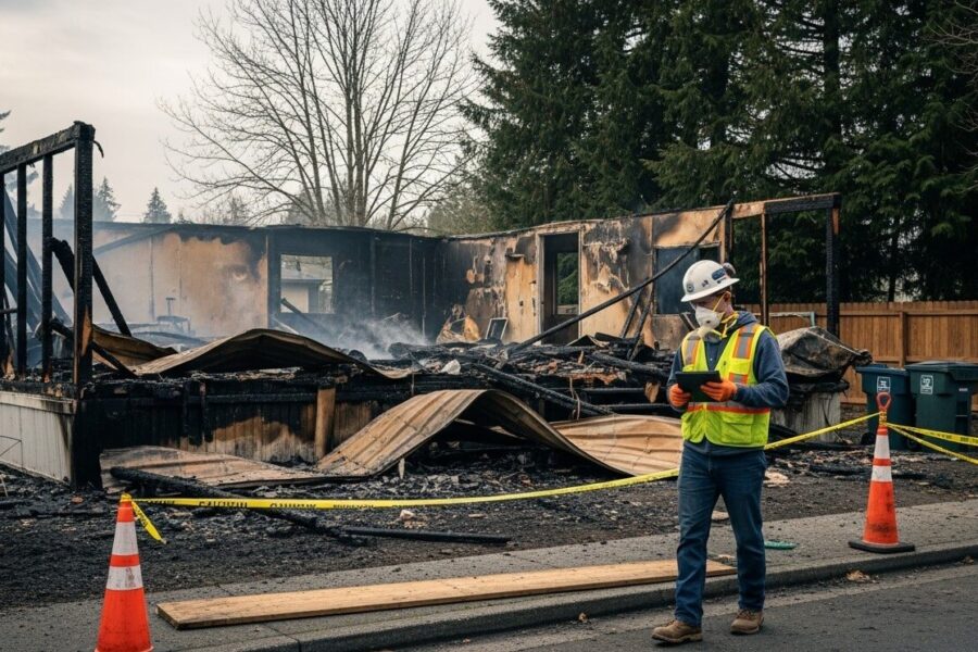 Demolishing a Fire-Damaged Mobile Home in WA Safety & Disposal Guide