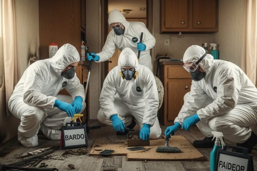 How to Remove a Mobile Home with Black Mold or Rodent Infestation