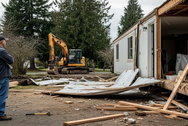 Is it Legal to Tear Down a Mobile Home Yourself in WA