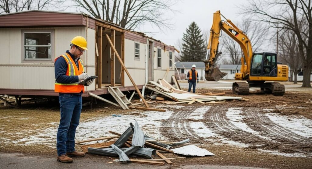Scrap Value vs. Demolition Cost Is Your Old Mobile Home Worth Money
