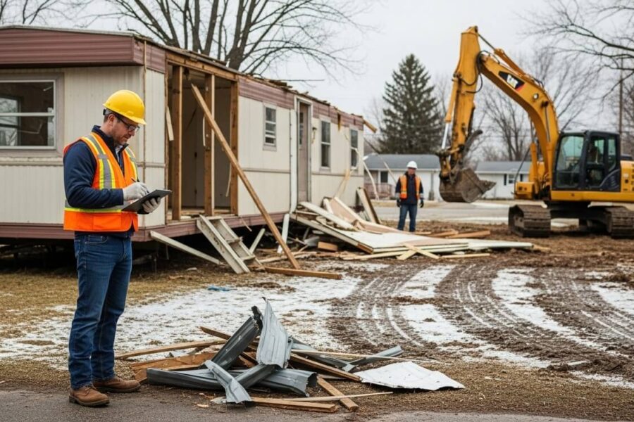 Scrap Value vs. Demolition Cost Is Your Old Mobile Home Worth Money
