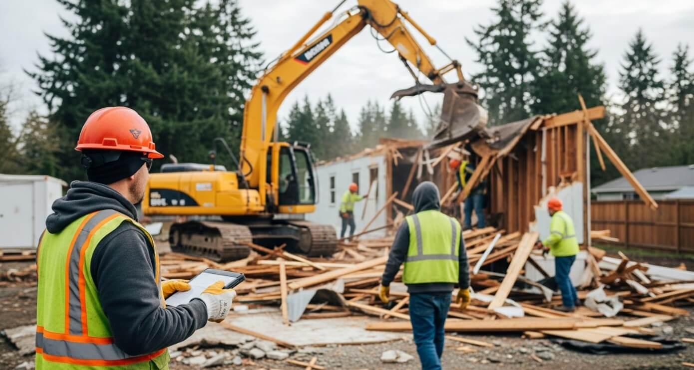 Top-Rated Mobile Home Demolition Contractors in Washington: Why Hire Us?