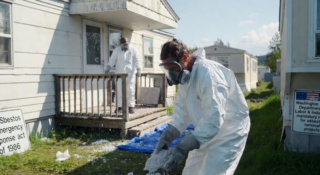 Handling Asbestos in Old Mobile Homes WA State Mandatory Rules