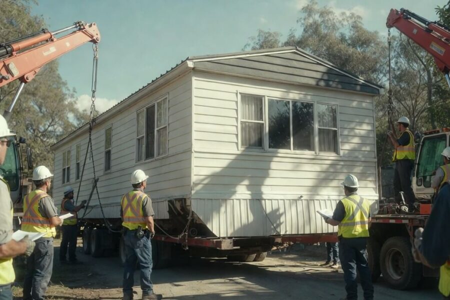 How to Legally Remove a Mobile Home Without Papers