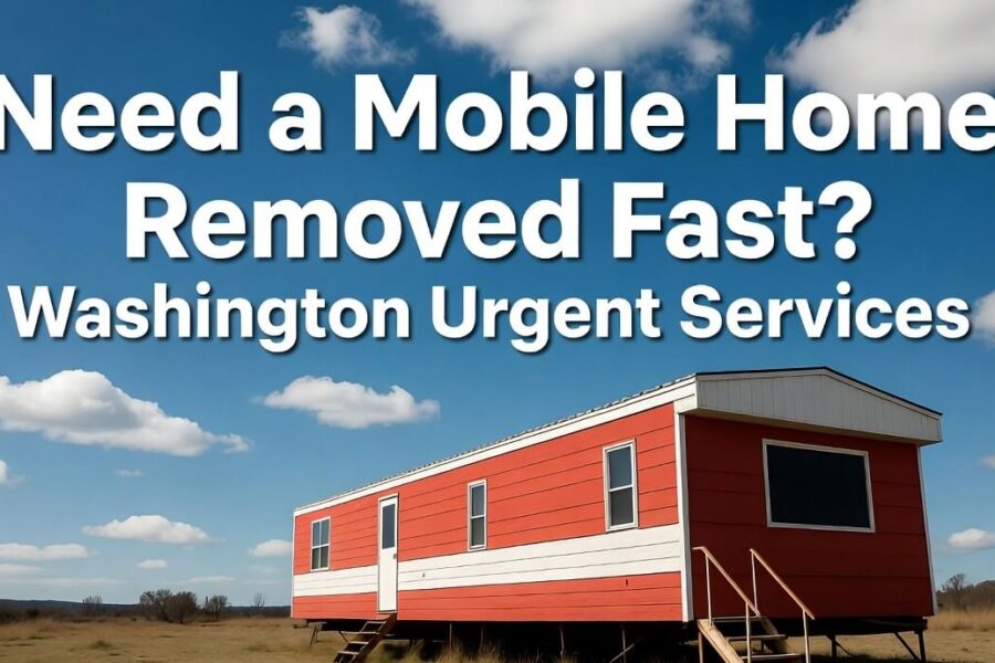 Need a Mobile Home Removed Fast